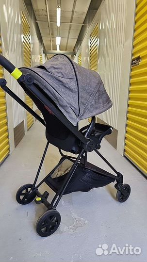 Cybex mios platinum Manhattan grey / Butterfly