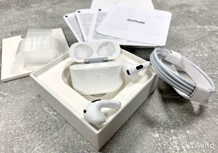 Наушники AirPods 3 Гарантия 45 дней + Доставка