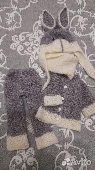 Одежда для куклы, Костюм зайка на отправку