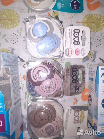 Бутылочка avent новая и соски