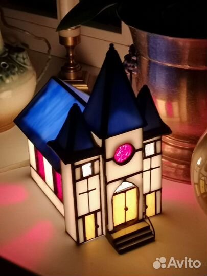 Настольная лампа, светильник,ночник. Стиль Тиффани