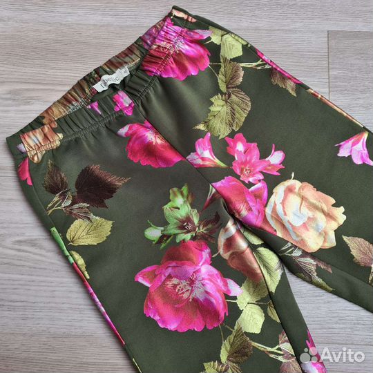 Легенсы Новые (с цветочным принтом) S-M