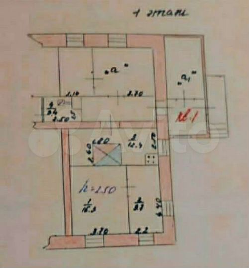 Дом 40 м² на участке 22 сот.