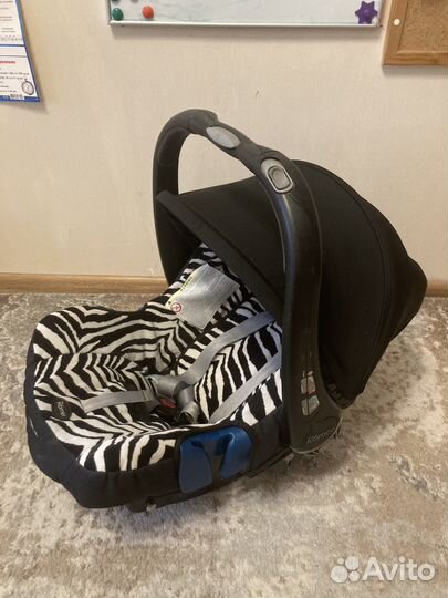 Автолюлька britax romer с базой изофикс