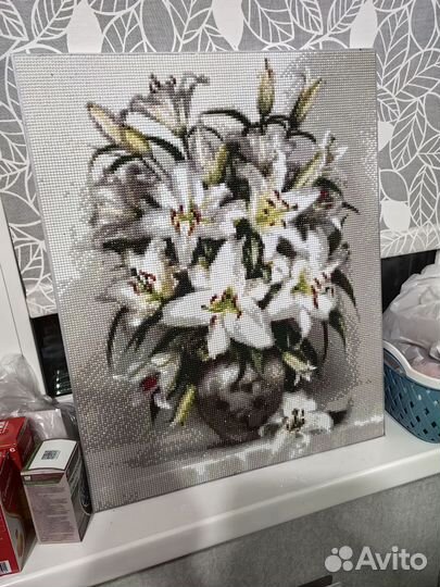 Картина алмазная живопись (готовая)