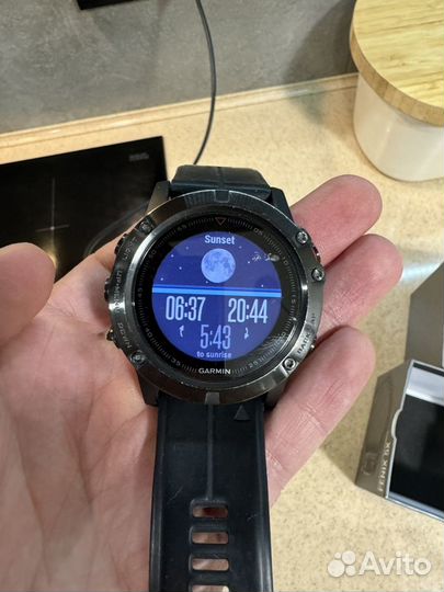 Часы garmin fenix 5x sapphire