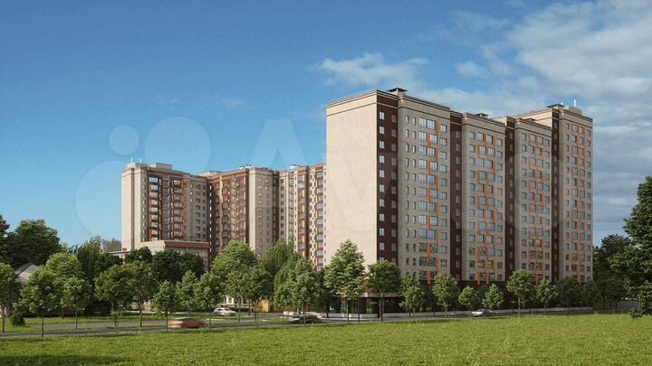 2-к. квартира, 62,4 м², 10/17 эт.
