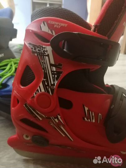 Коньки детские раздвижные бу