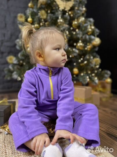Флисовый костюм детский с 80 по 116 размеры