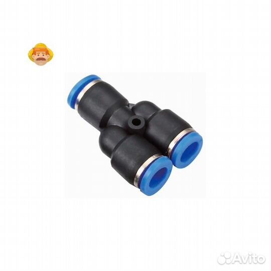 Тройник для самогонного аппарата (быстросъем) 10мм
