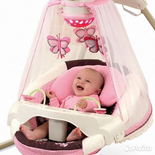 Прокат Аренда Электрокачели Fisher Price