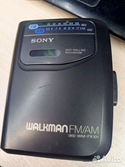 Кассетный плеер sony walkman wm fx101