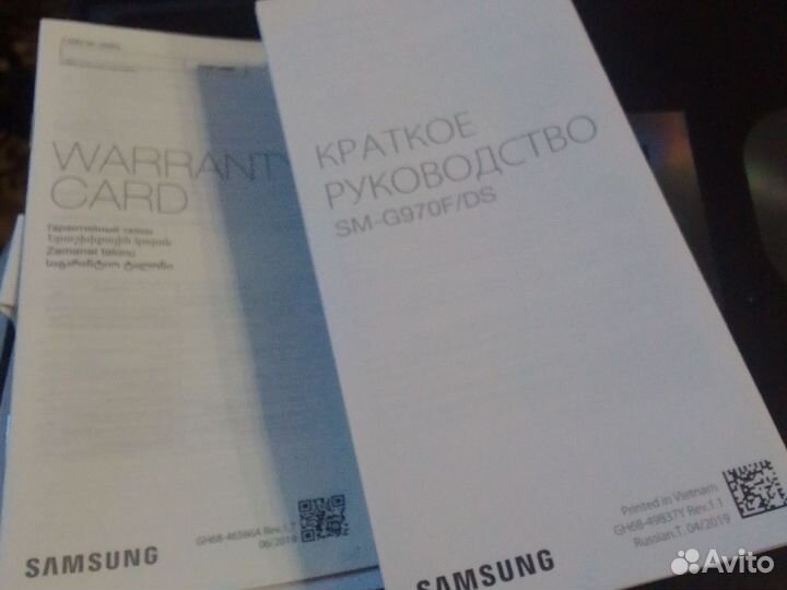 Телефон Samsung galaxy s10e 6/128гб
