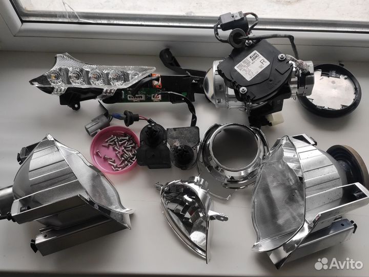 Фара на запчасти на camry 55