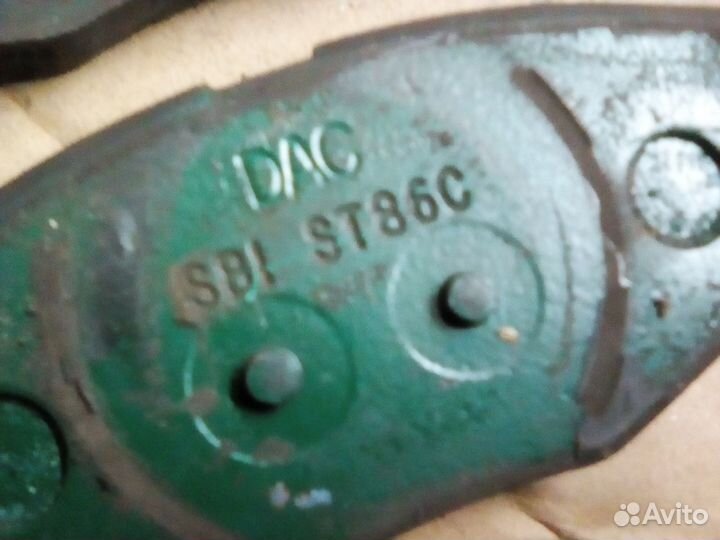 Тормоз. колодки Деу Нексия R13