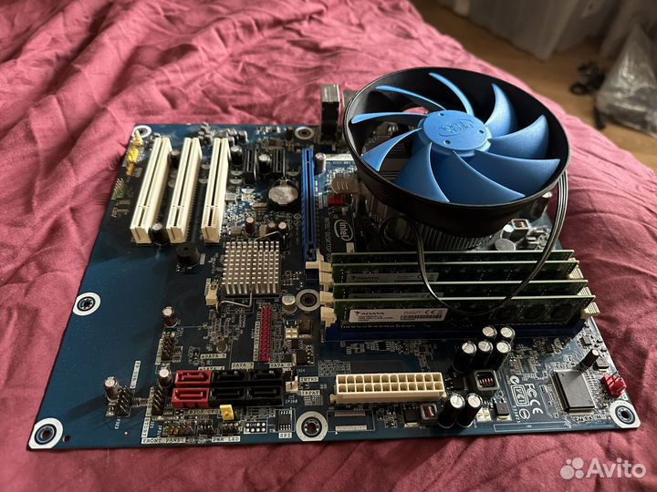 Комплект: Материнка, Проц i870, Оперативная память