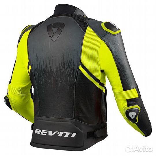 Rev'it Quantum 2 Jacket Blue-neon red