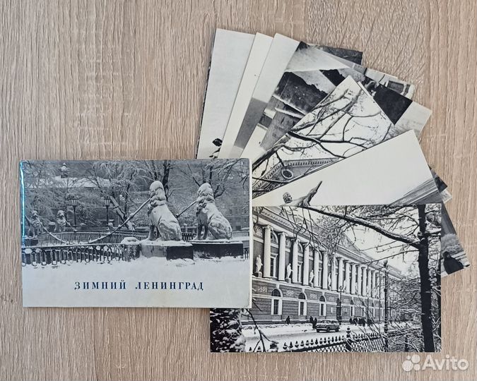 Петербург и пригороды, 5 наборов открыток