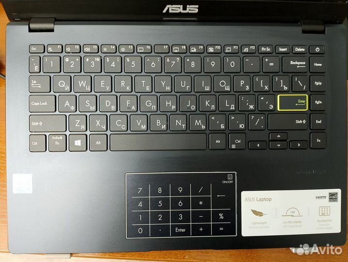 Ноутбук Asus E410MA, апгрейд, отличное состояние