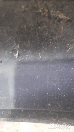 Накладка бампера задняя Peugeot 206 С 1998 По 2012