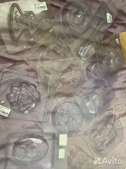 Пластиковые формы для мыло