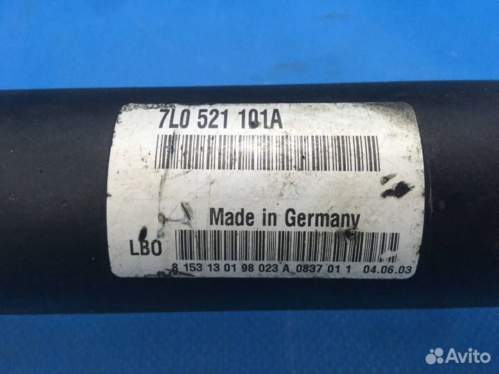 Кардан предний Porsche Cayenne 955 957