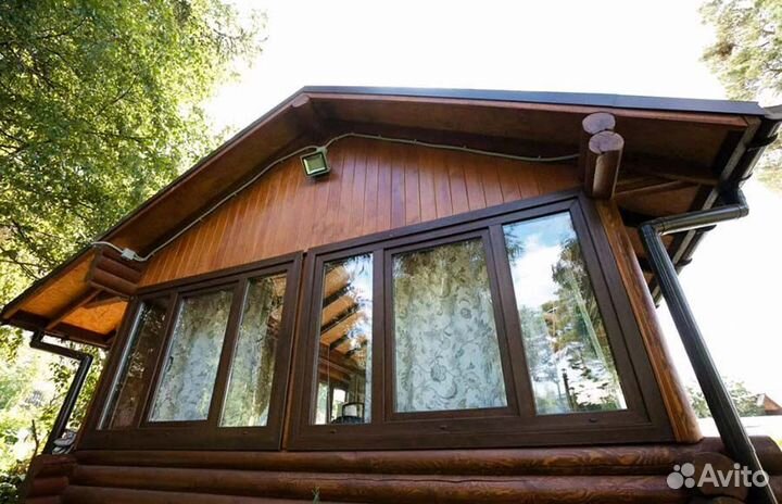 Окна пвх на дачу, окно 2х створчатое, 3х створчато