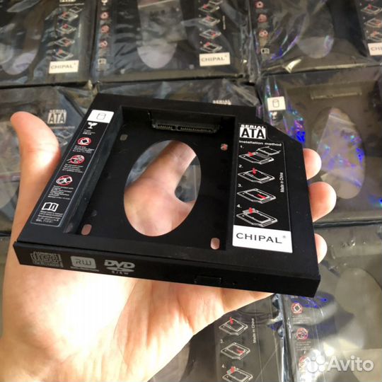 Адаптер с привода DVD на SSD/HDD в ноутбук