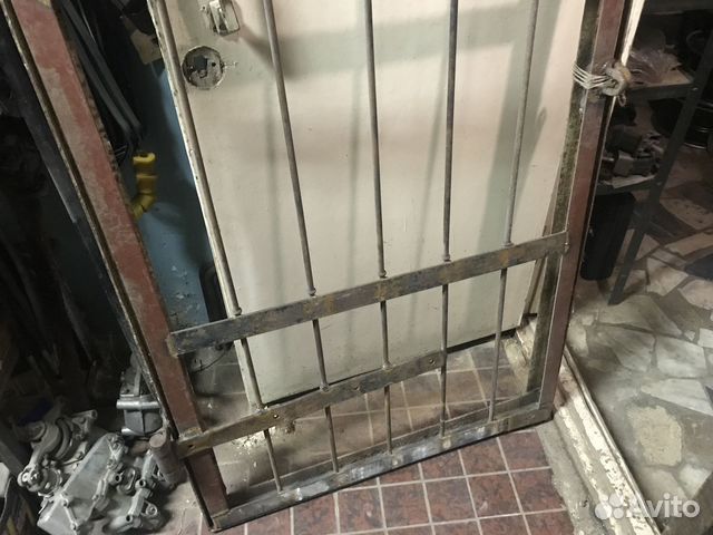 Дверь решетка металлическая