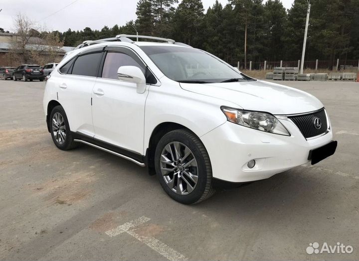 Пороги трубы Lexus RX 270/350