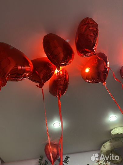 Воздушный шар 10 шт сердце