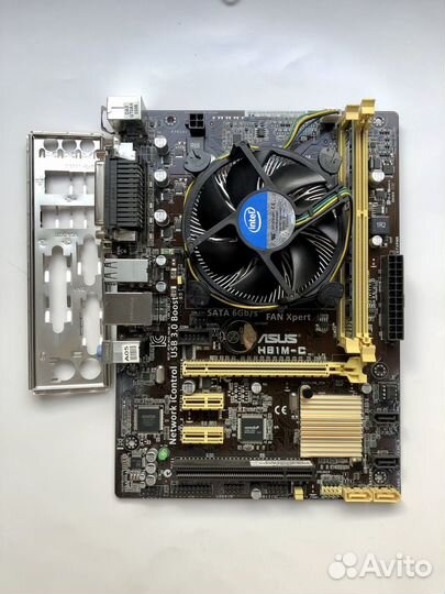 Asus B81M-C + intel i5-4570