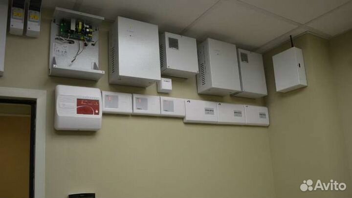 Монтаж охрано-пожарной сигнализации,видео,скуд