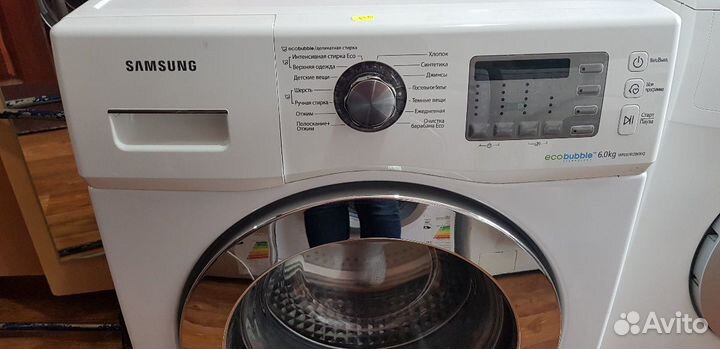 Стиральная машина samsung. Eco bubble 6 кг