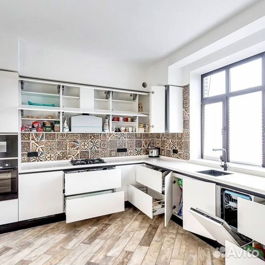 Современная кухня на заказ мдф фасады