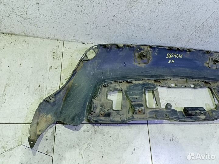 Юбка бампера заднего бмв