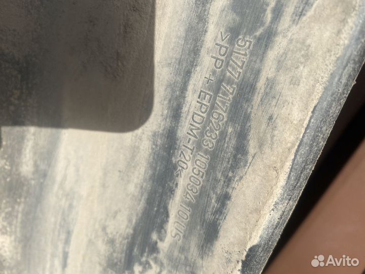 Правая накладка порога BMW F10