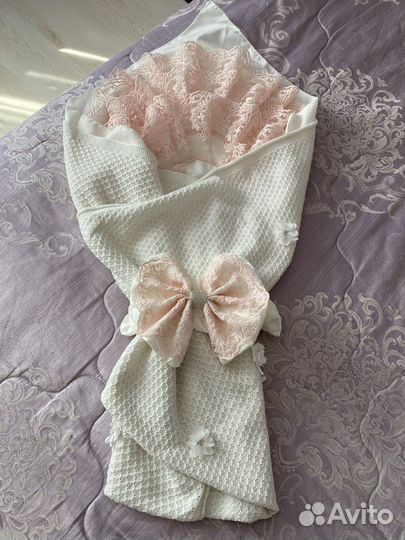 Конверт плед на выписку