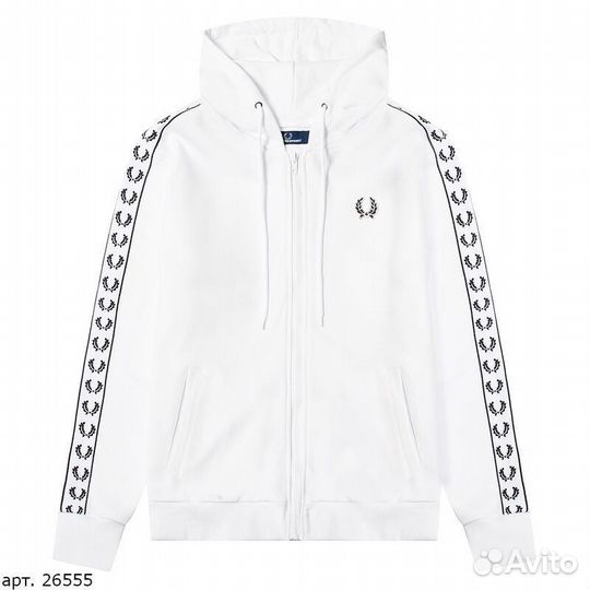 Худи Fred Perry Белое
