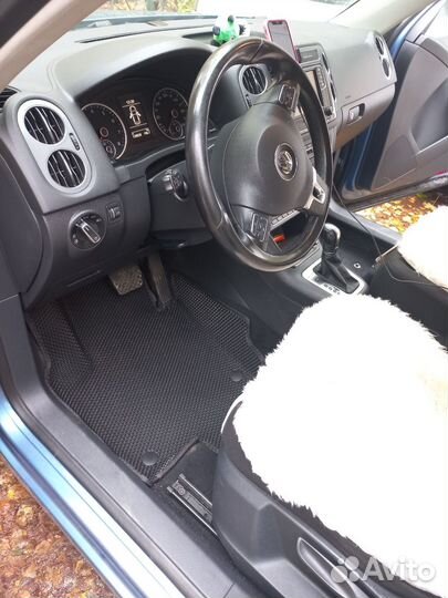 Эва коврики с бортами Volkswagen Tiguan 1