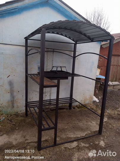 Мангал.с крышей