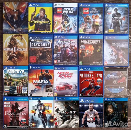 Игры ps4/5