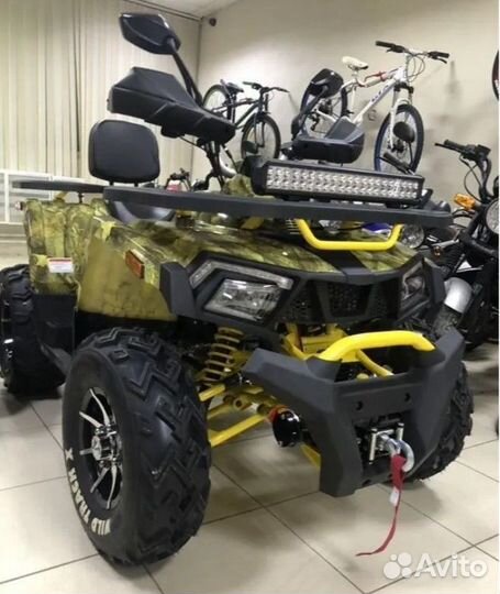 Квадроцикл Motoland Wild Track X 200 PRO камуфляж