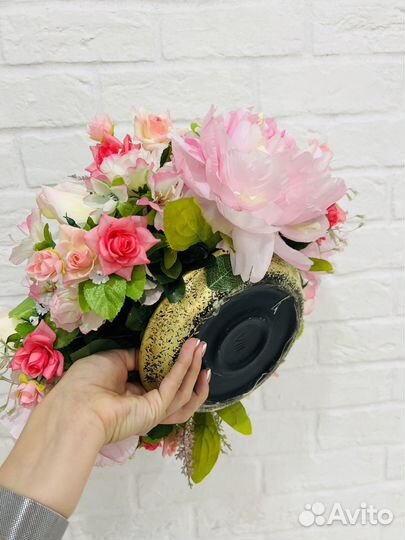 Декоративные цветы в горшках