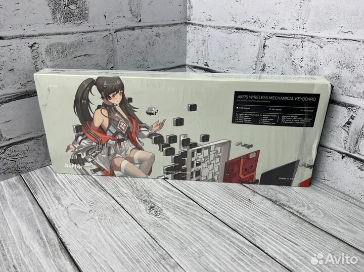 Nuphy AIR75 Blue Switch, новая