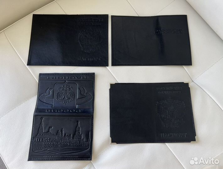 Обложки из натуральной кожи новые
