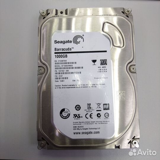 Жесткий диск Barracuda 1000 Gb