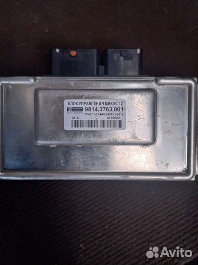 Блок управления двигателем микас 12.3