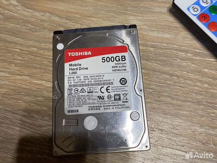 Жесткий диски 2.5