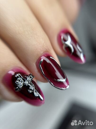 Маникюр с покрытием гель лак
